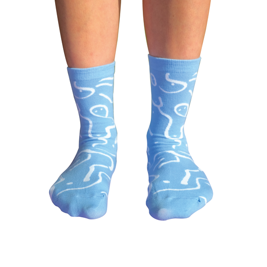 BOO Socks - Sky